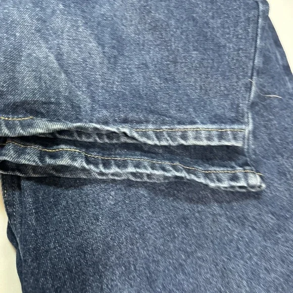 Wrangler Premium Quality Denim Jeans Blue 56x32 - Picture 10 of 10